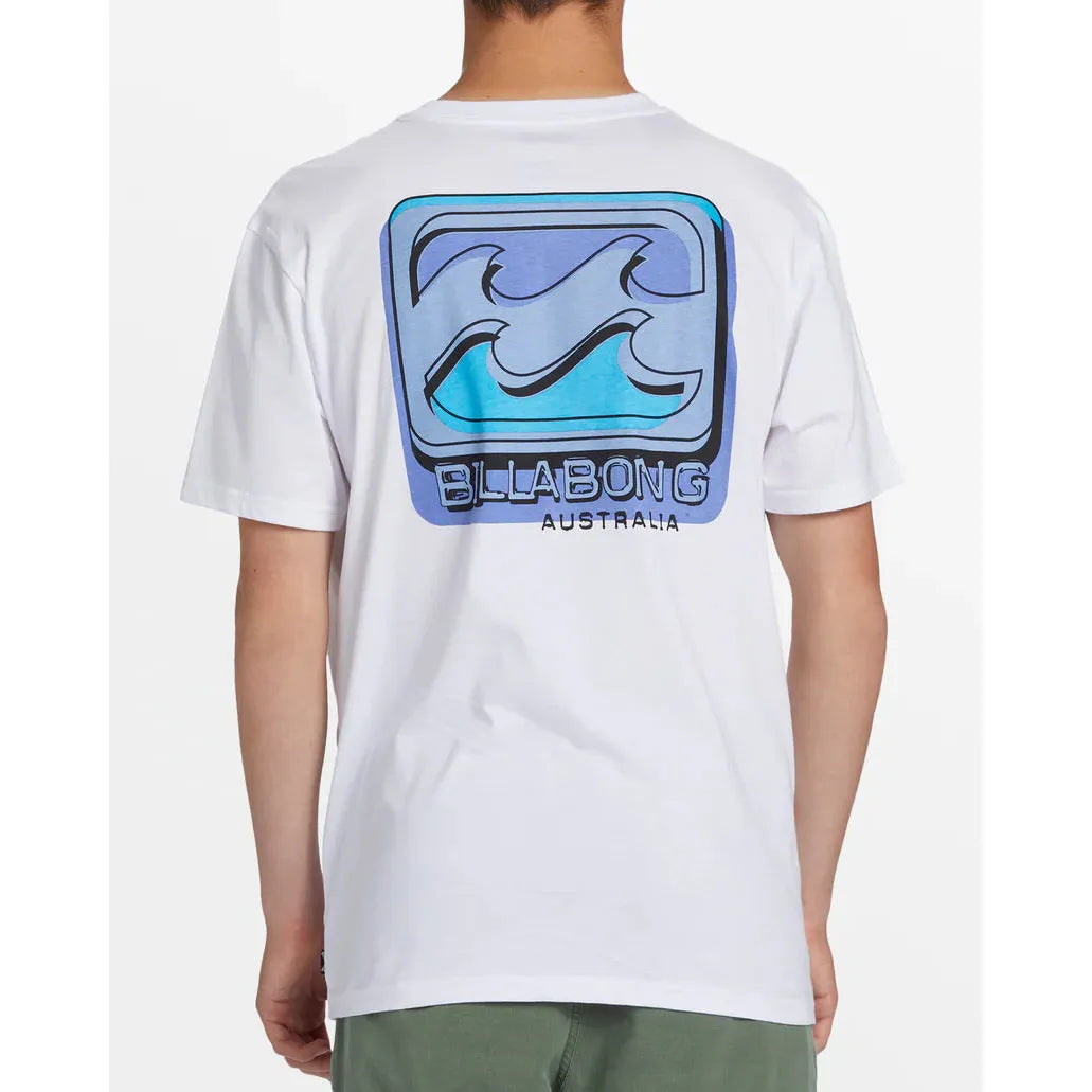 Billabong - Crayon Wave T-Shirt in White