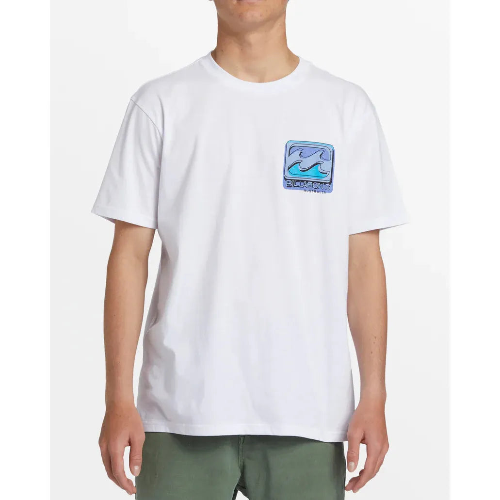 Billabong - Crayon Wave T-Shirt in White