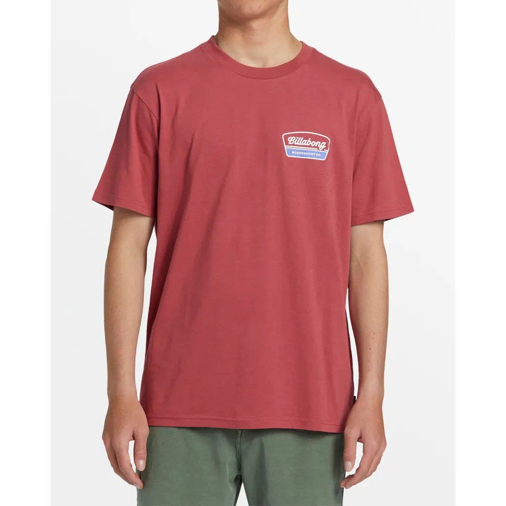 Billabong - Walled T-Shirt in Ruby
