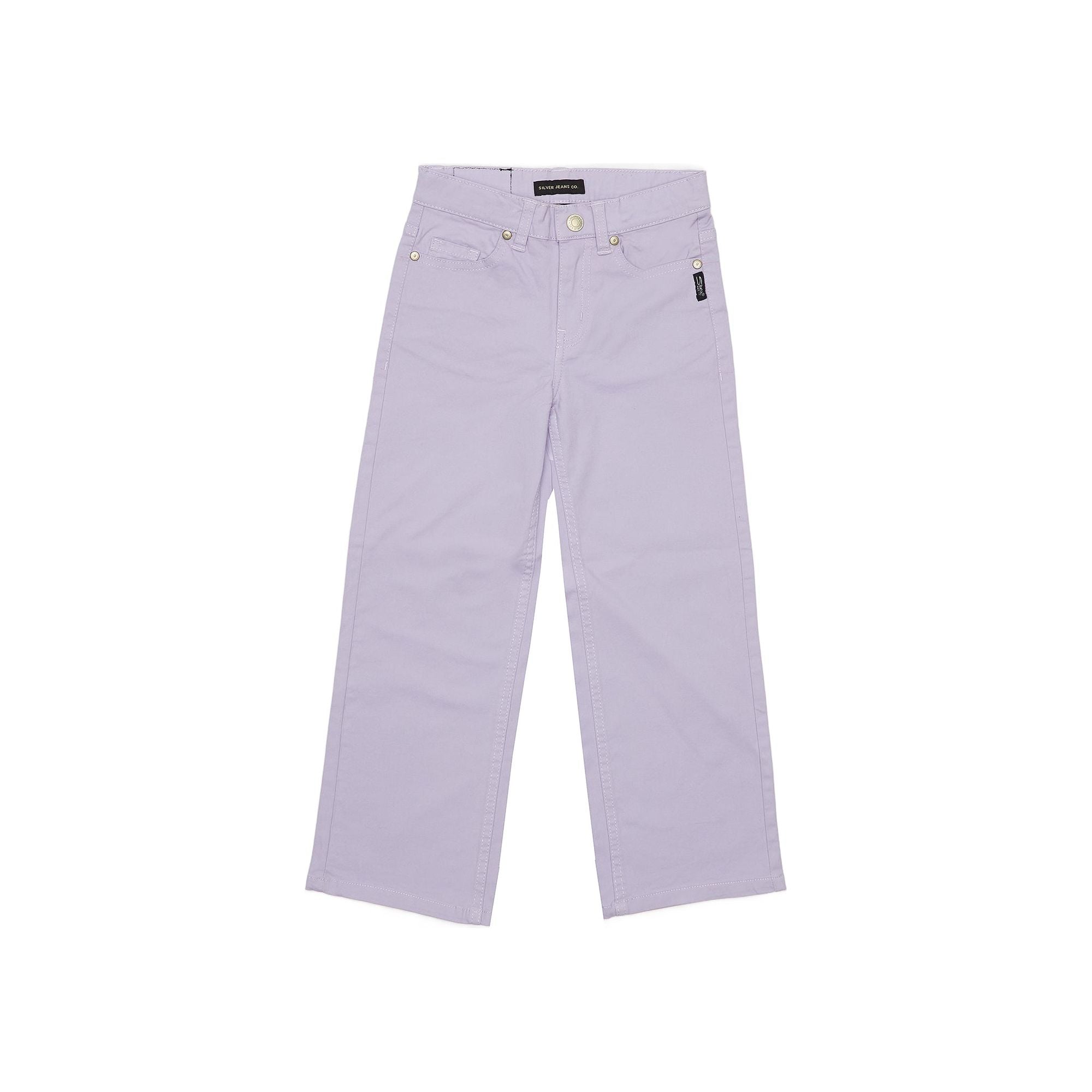Silver Jeans - Girls Wide Leg Pant in Lavender