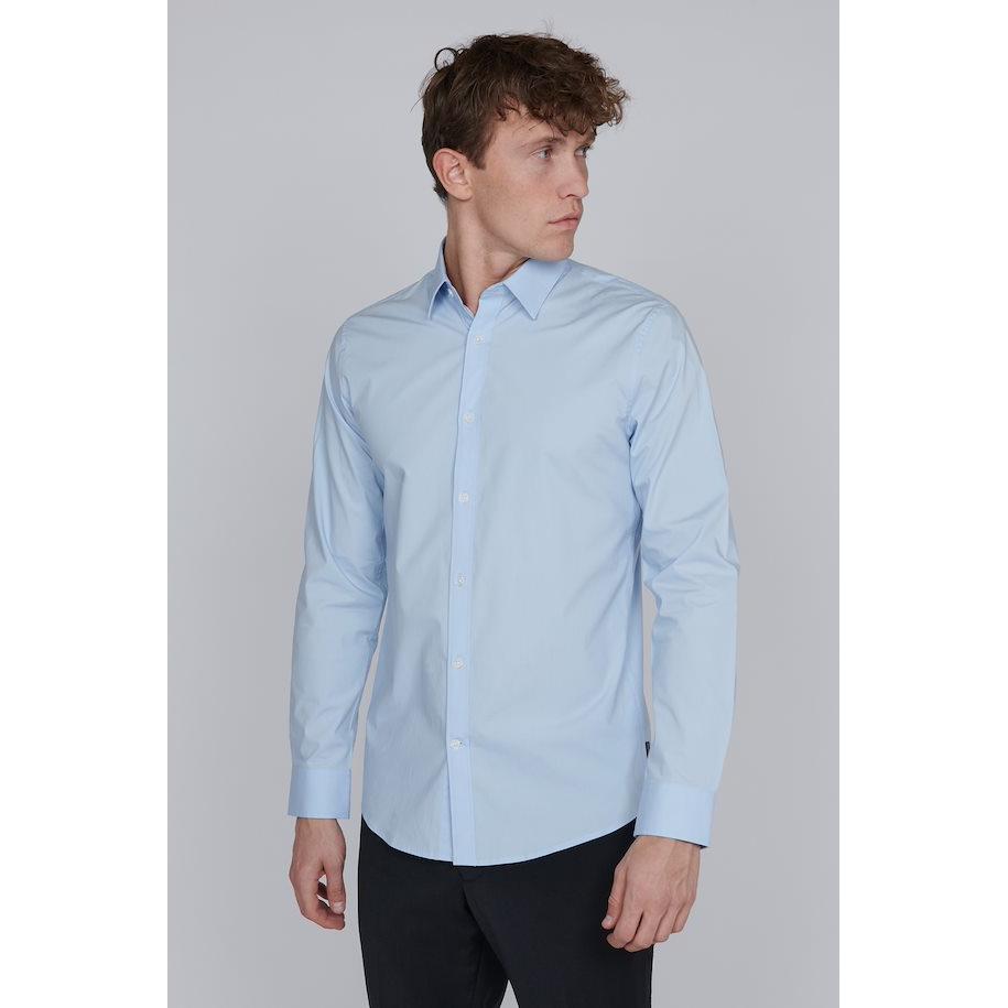 Matinique - Robo Shirt in Chambray Blue