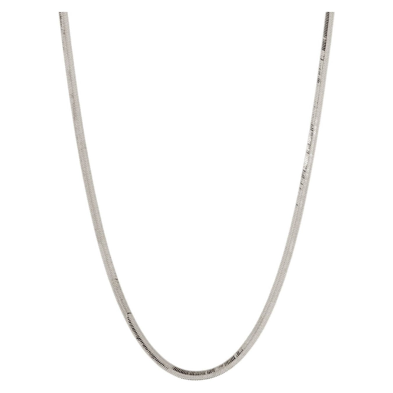 LUV AJ - Classic Herringbone Chain in Silver