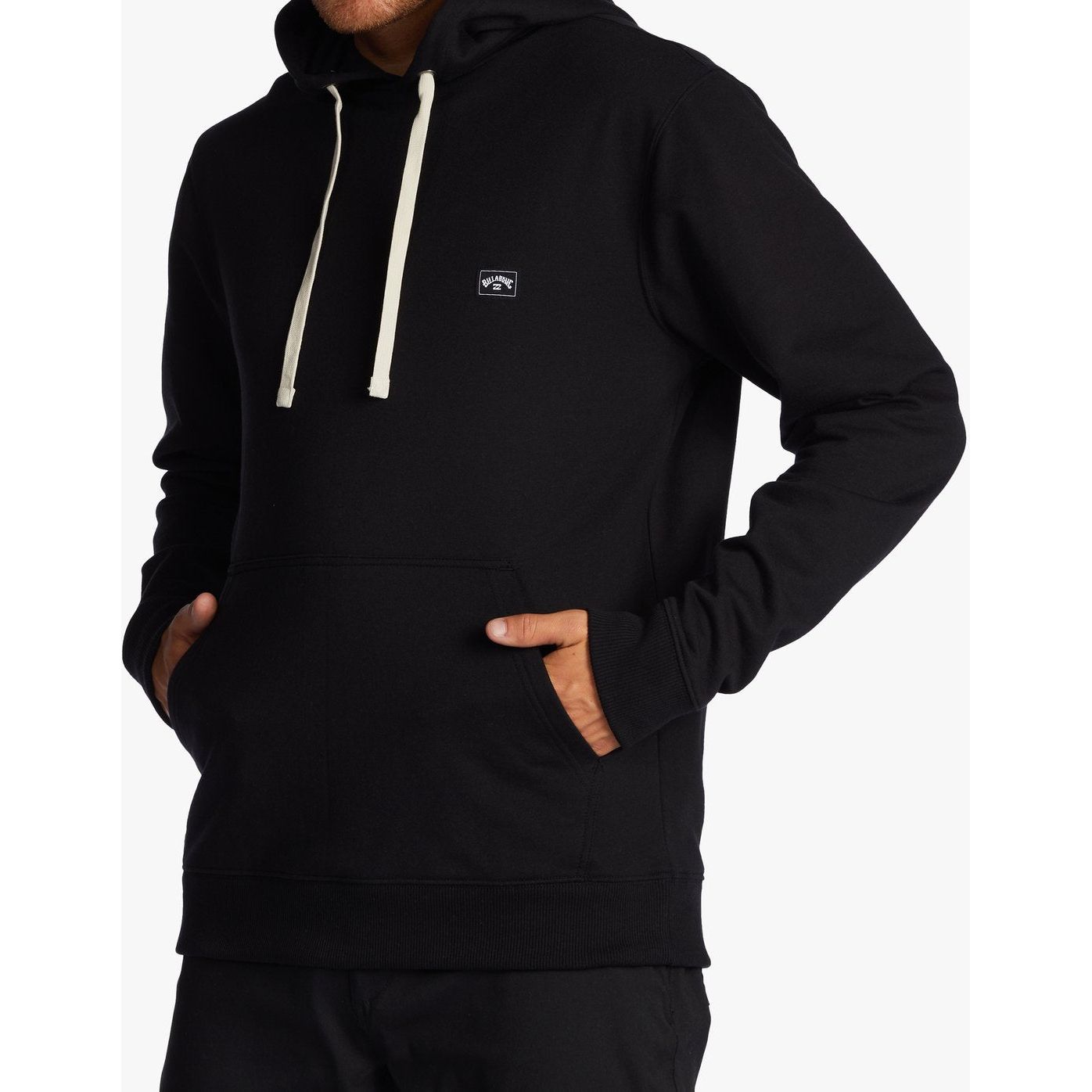 Billabong - All Day Organic Pullover Hoodie in Black-SQ2831777