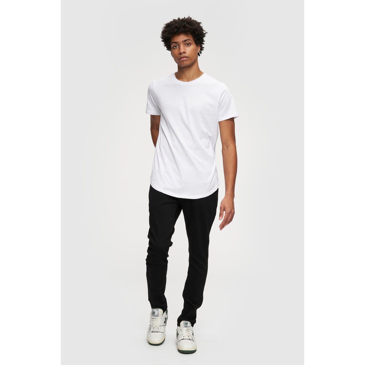 Kuwalla Tee - Easy Scoop Tee in White