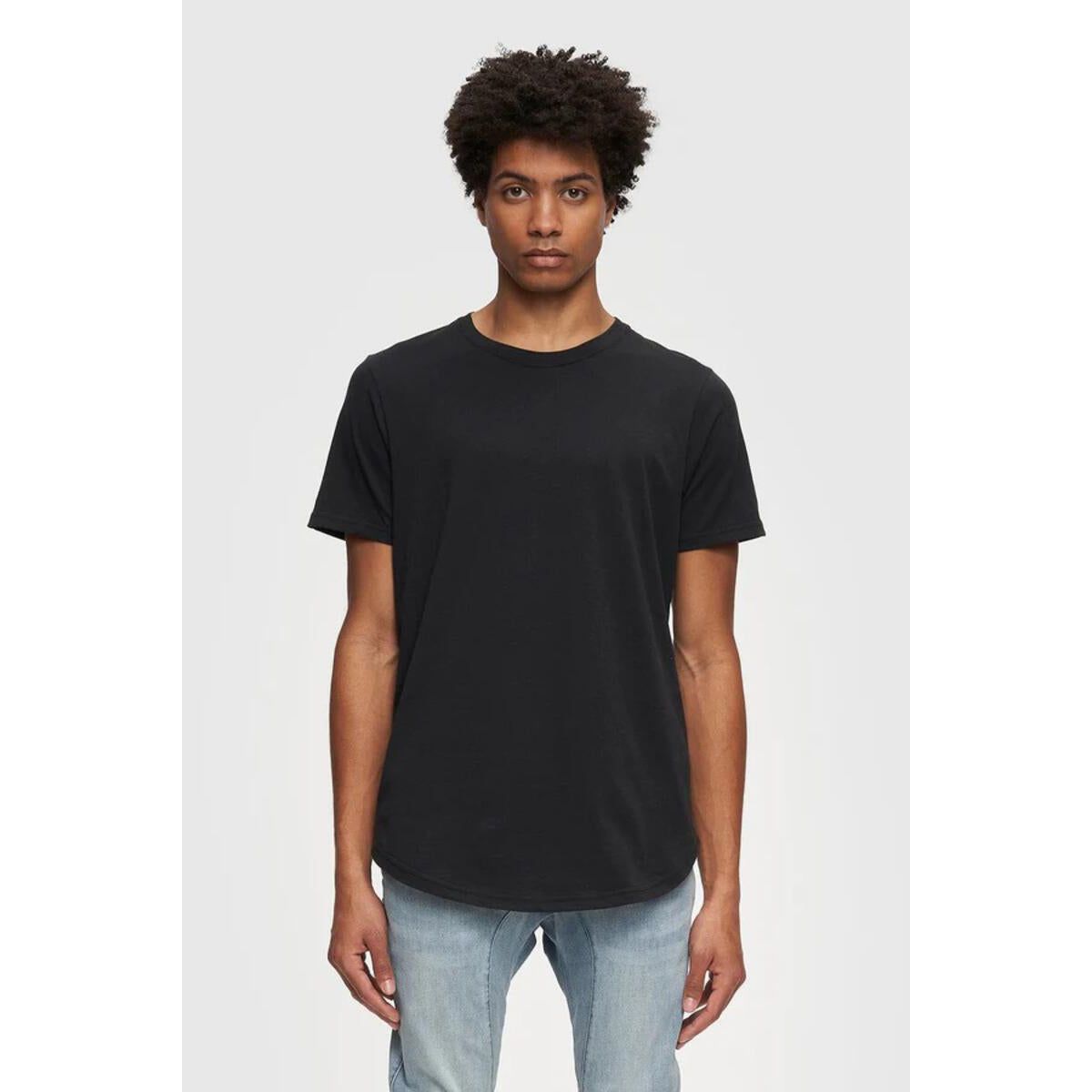 Kuwalla Tee - Easy Scoop Tee in Black