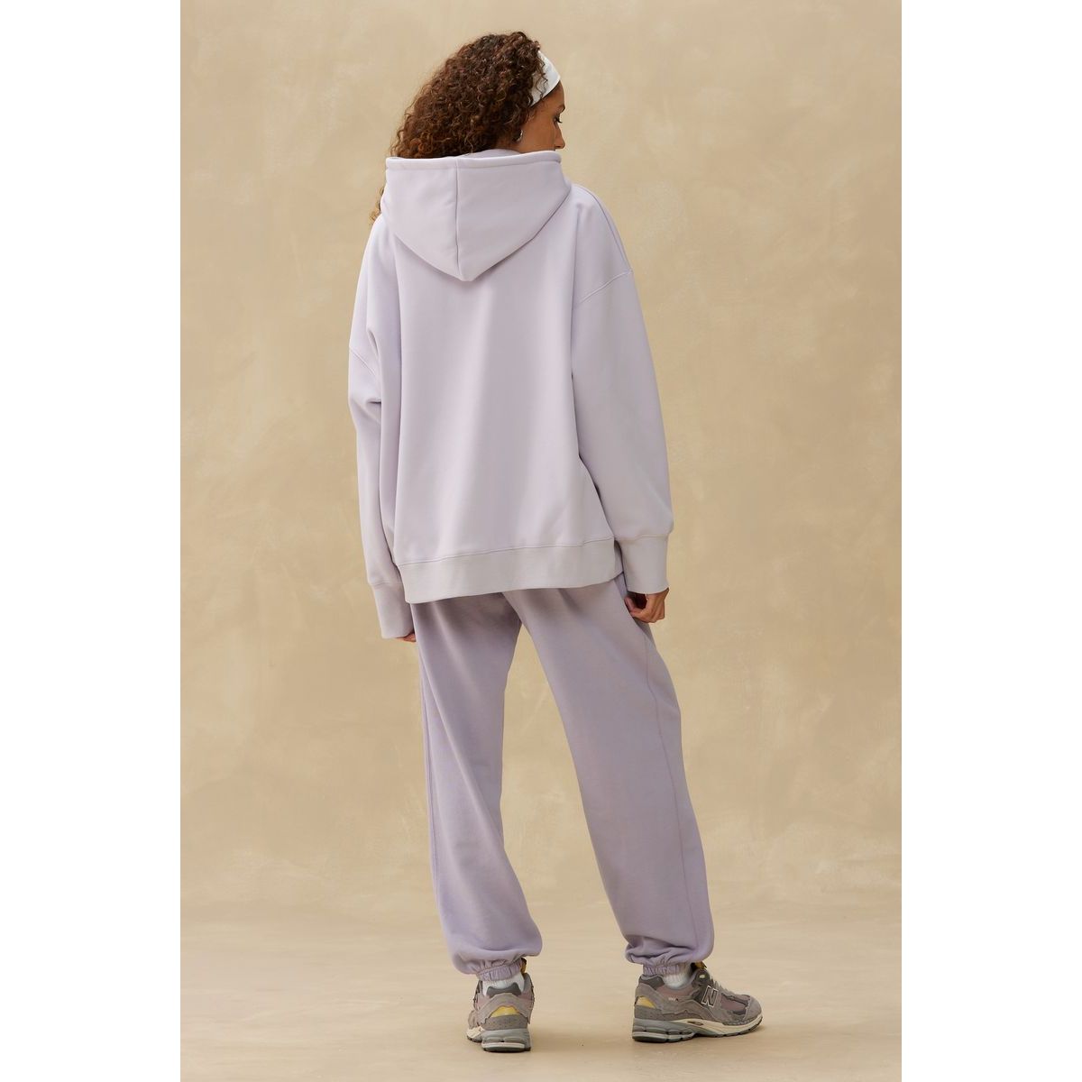 Kuwalla Tee - Boyfriend Hoodie in Icy Lilac