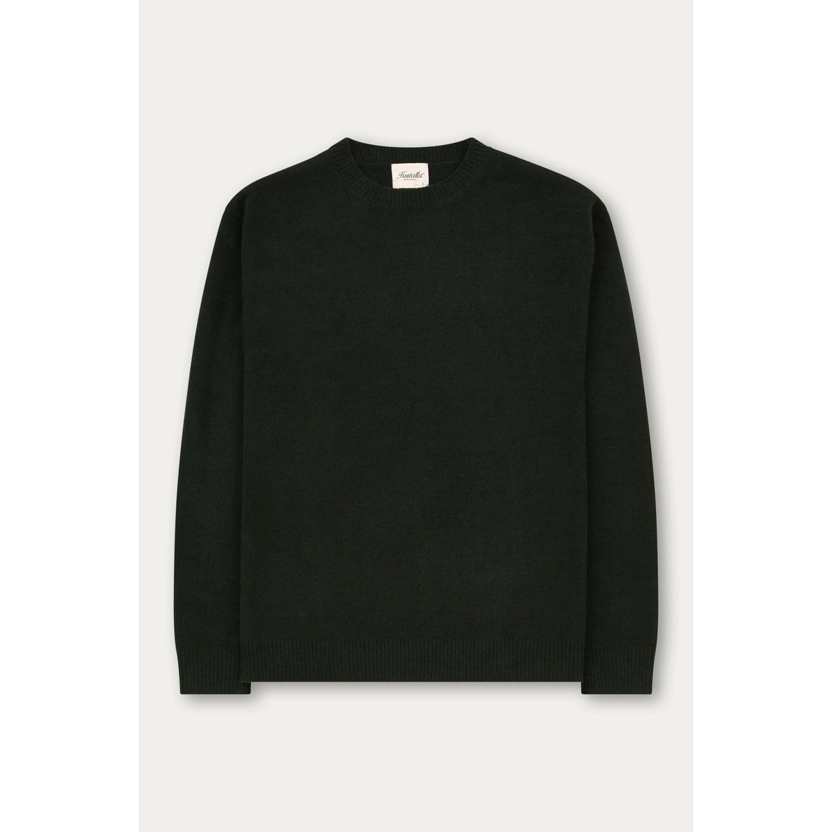 Kuwalla Tee - Textured Knit Crew in Pine