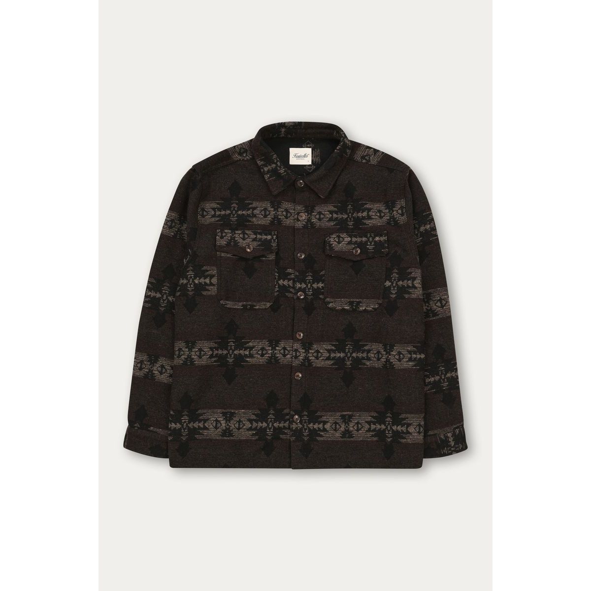 Kuwalla Tee - Navajo Overshirt in Brown