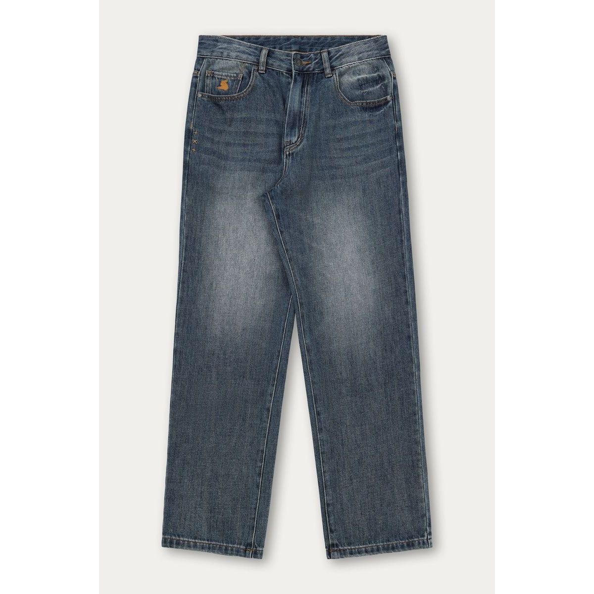 Kuwalla Tee - Loose Denim in Dark Indigo