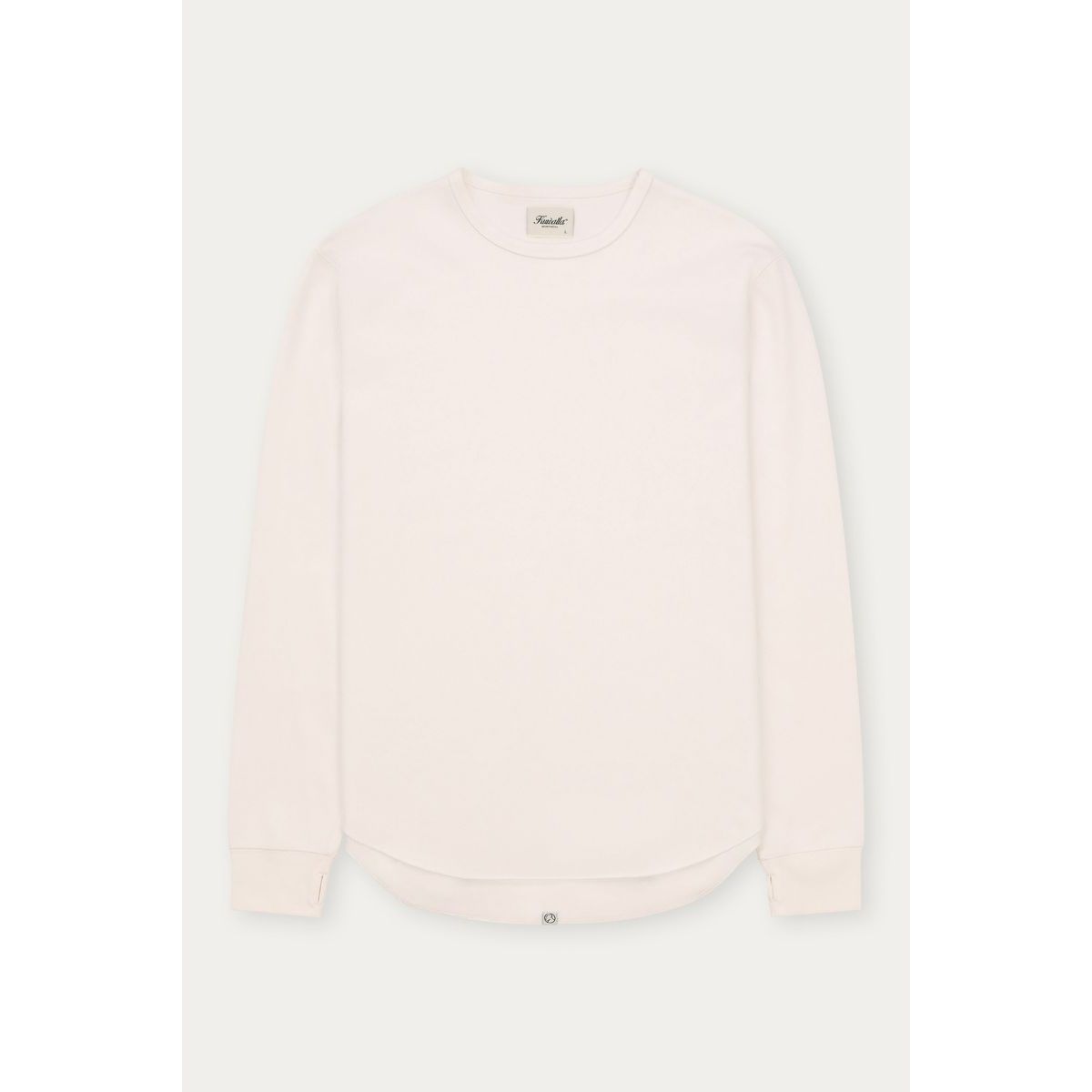Kuwalla Tee - Thermal Waffle Hi-Lo in White