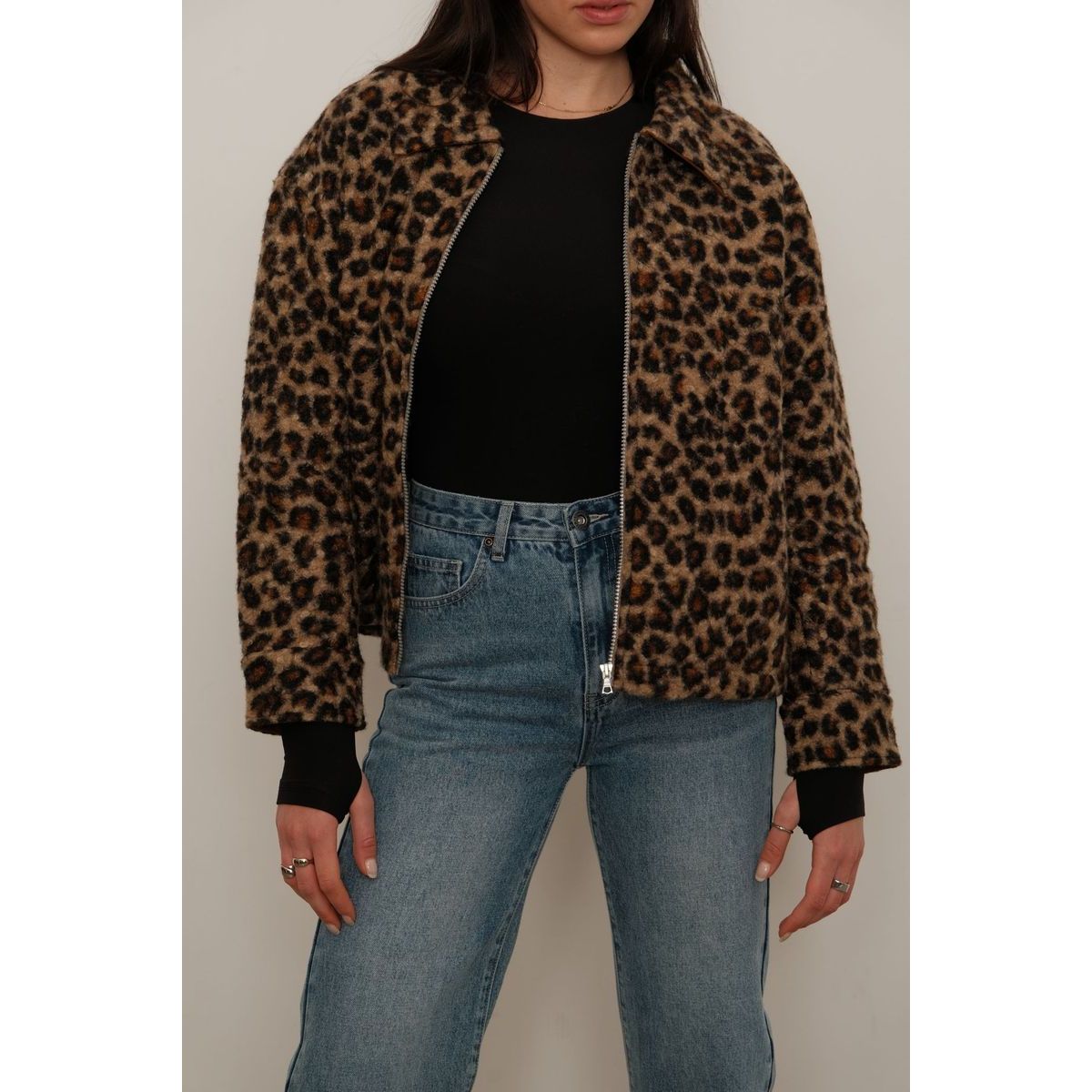 Kuwalla Tee - Manon Leopard Shacket