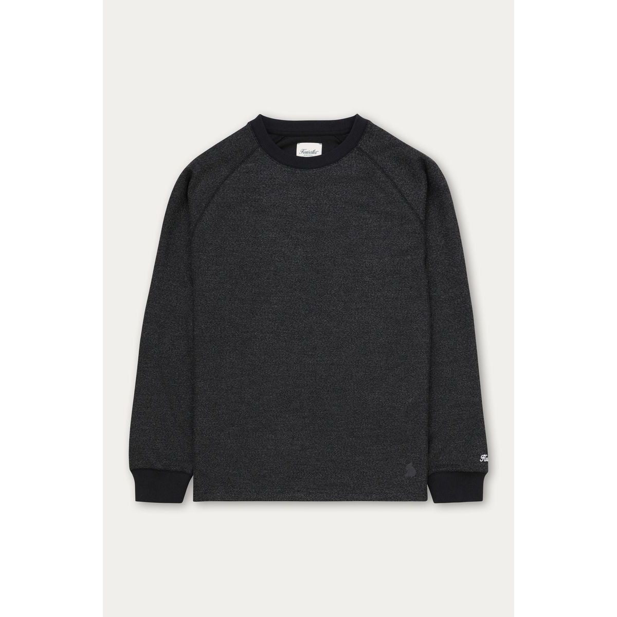 Kuwalla Tee - Marled Thermal in Black