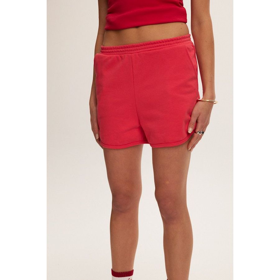 Kuwalla Tee - Aubrie Shorts in Watermelon Red