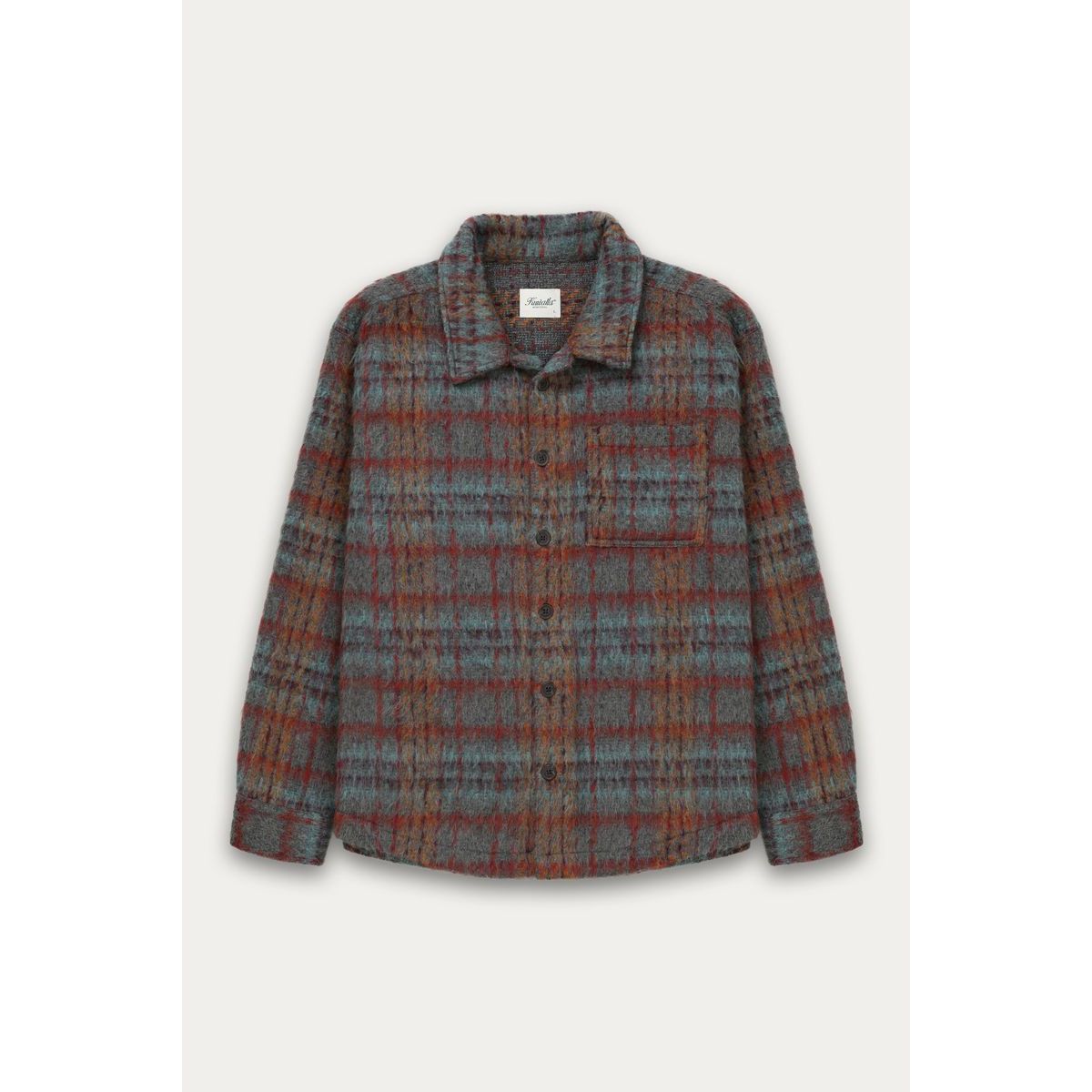 Kuwalla Tee - Faux Mohair Shirt in Blue