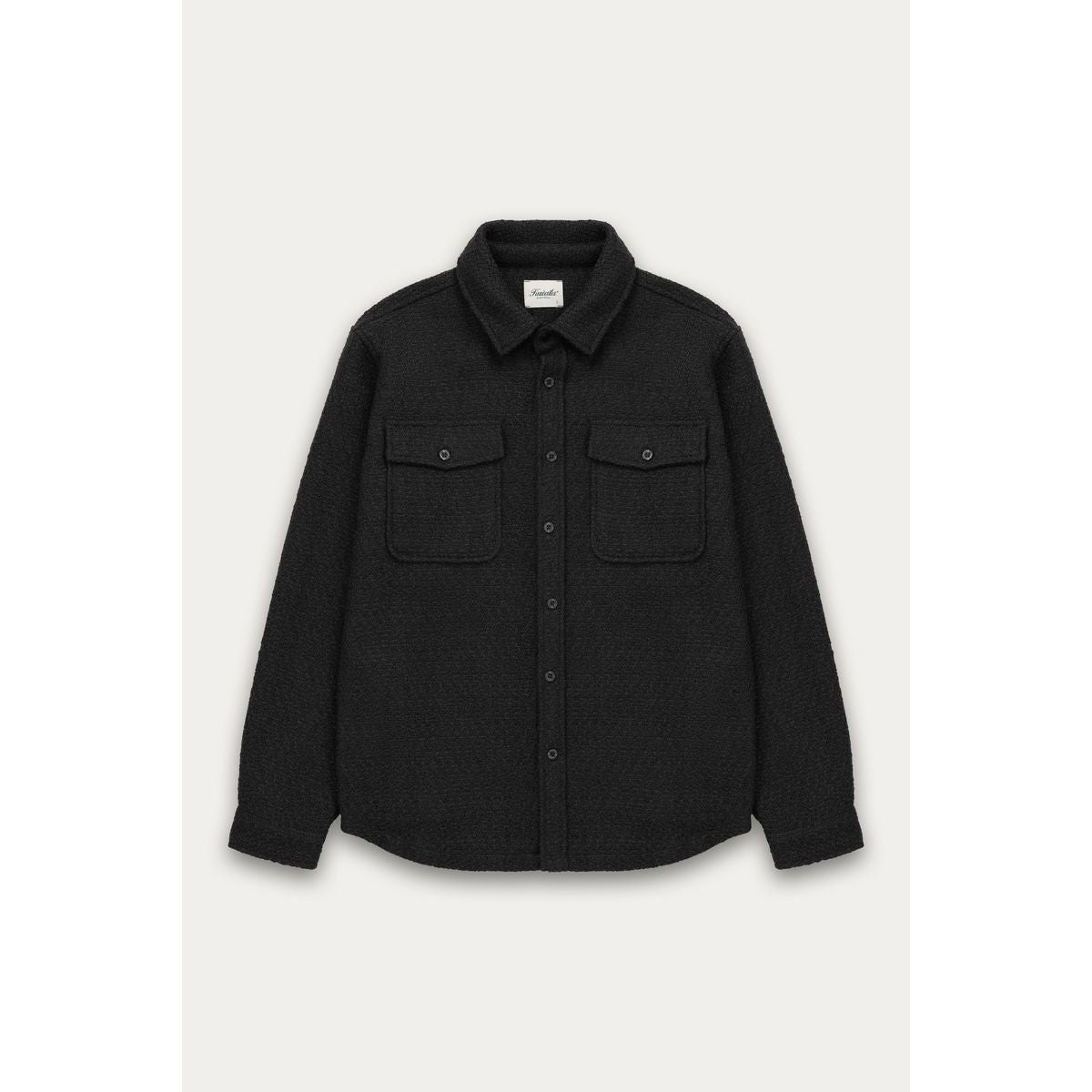 Kuwalla Tee - Handloom Shirt in Black