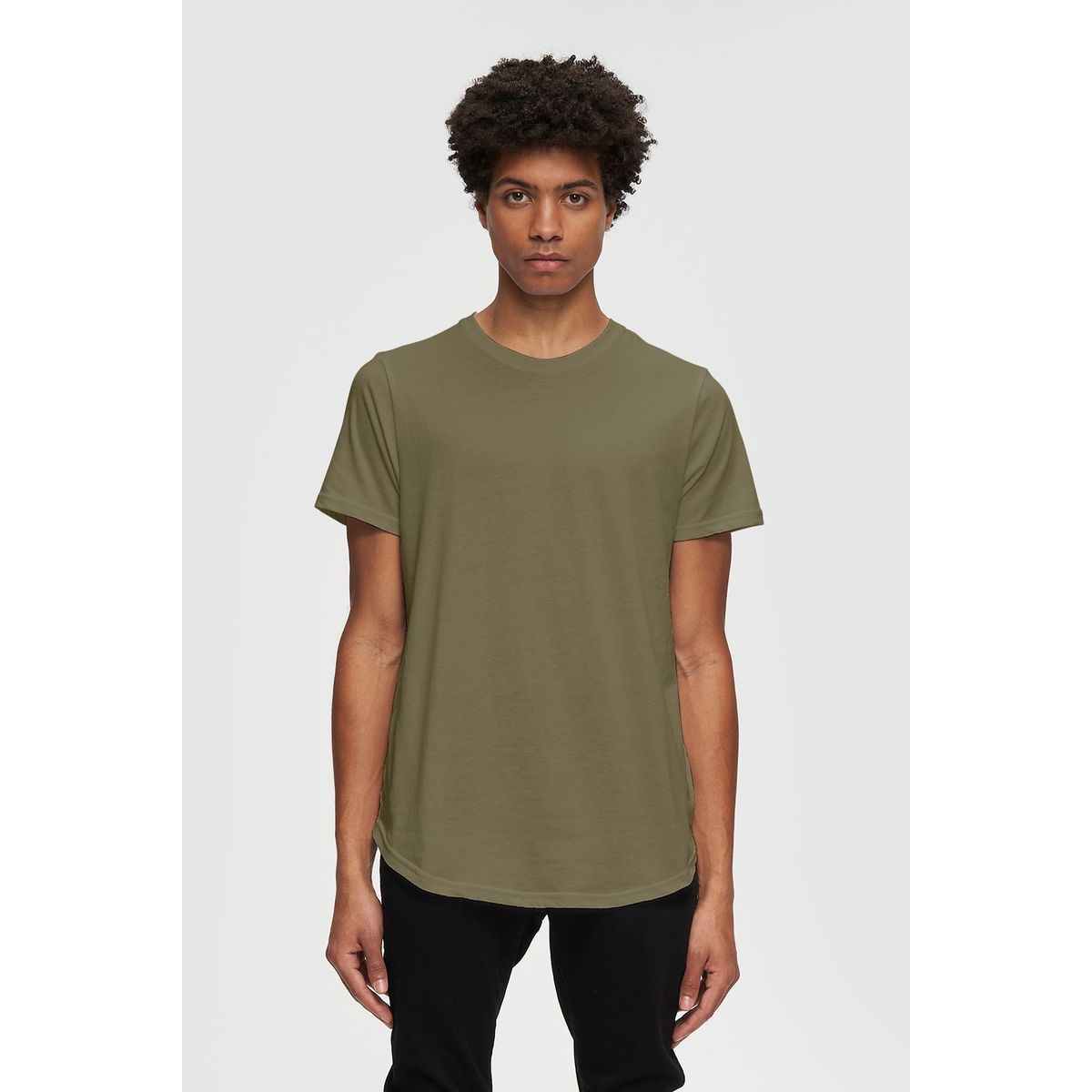 Kuwalla Tee - Eazy Scoop Tee in Martini Olive