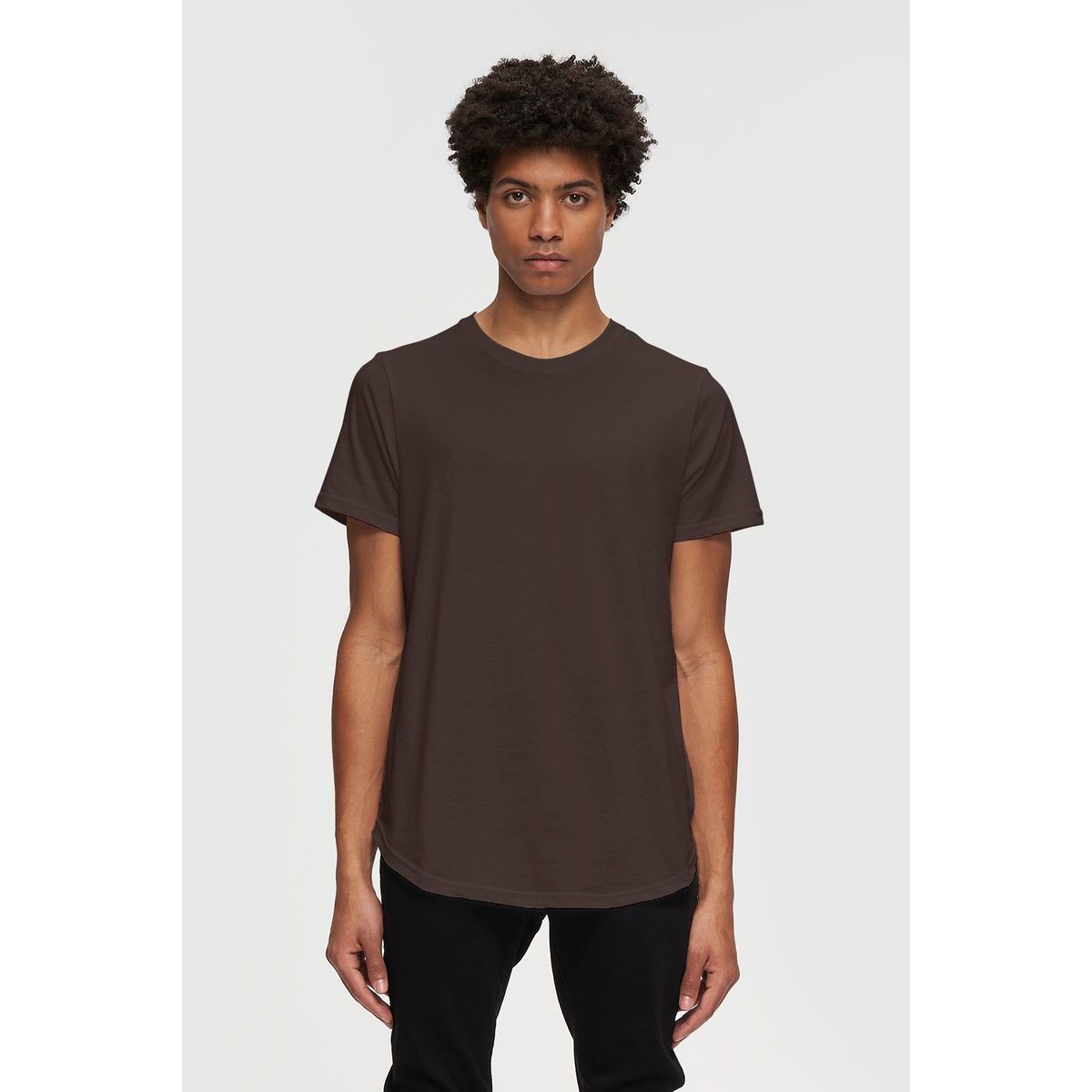 Kuwalla Tee - Eazy Scoop Tee in Coffee