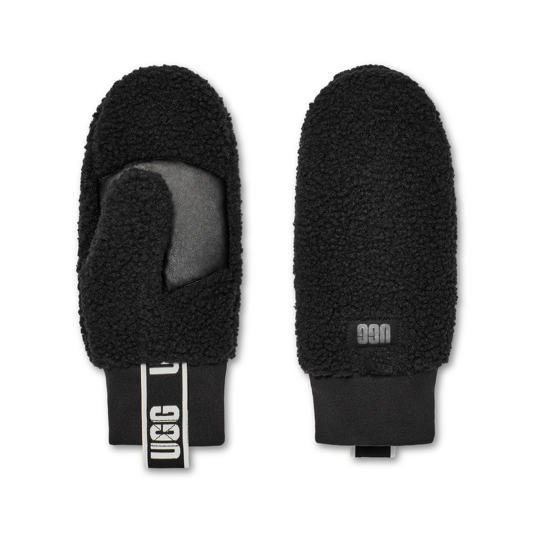 Ugg - UGG Fluff Mitten in Black