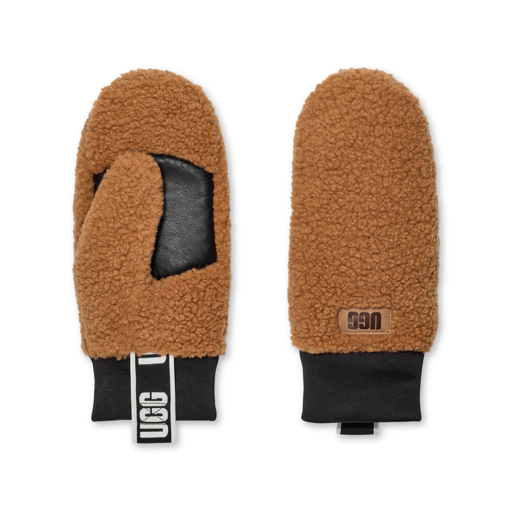 Ugg - UGG Fluff Mitten in Chestnut