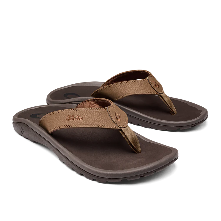 Olukai - Ohana Sandal in Tan/Dark Java