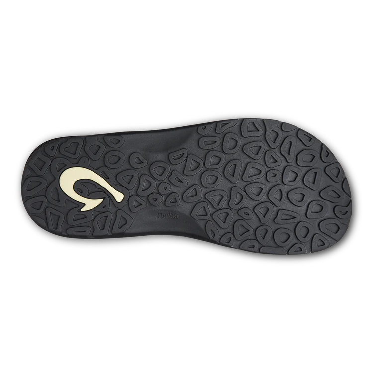 Olukai - Ohana Sandal in Black/DarkShadow