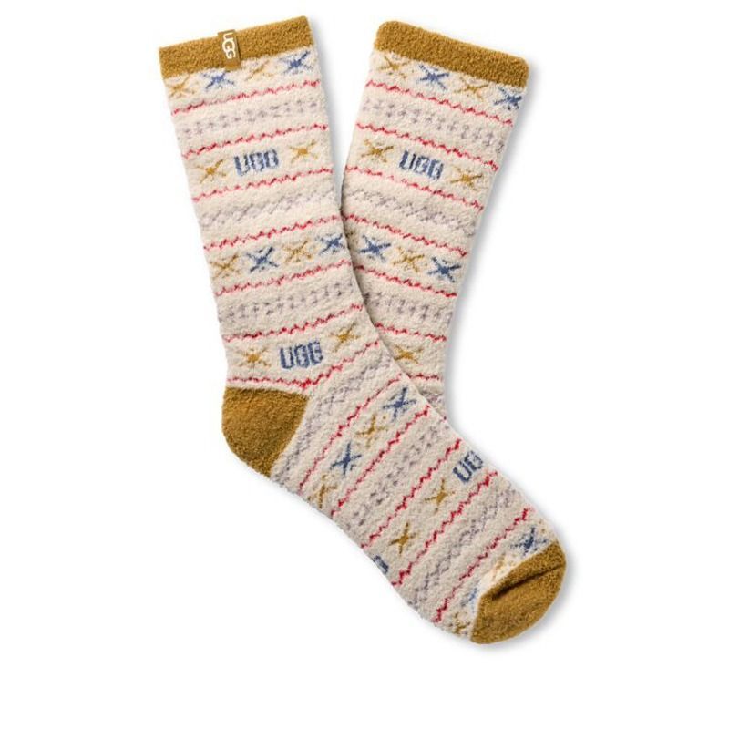 Ugg - Leslie Crew Sock in Ochre Multi