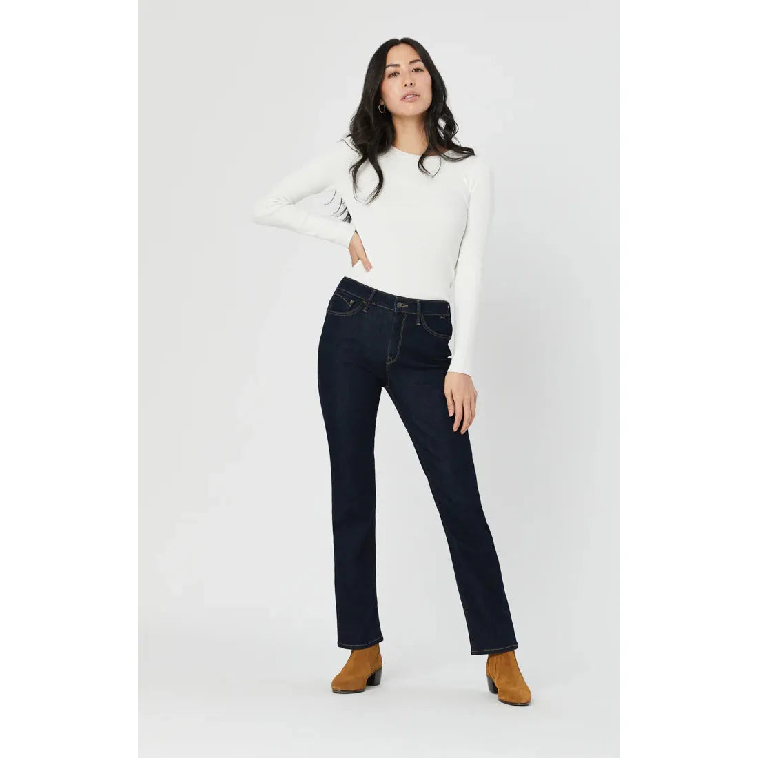 Mavi - Kendra Straight in Rinse Supersoft