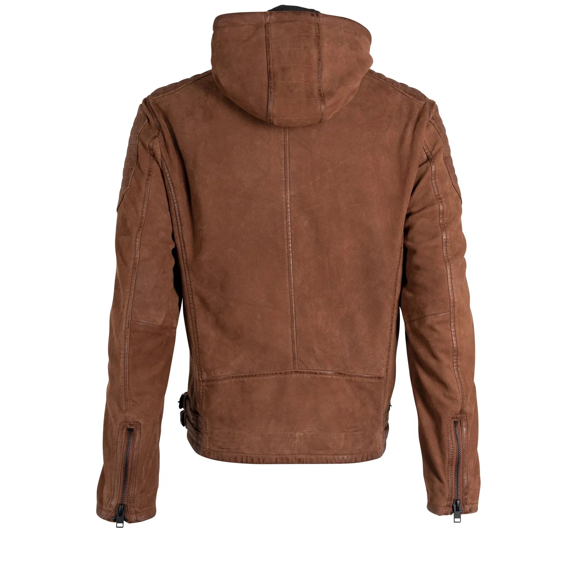 Mauritius - Xilo Leather Jacket in Cognac