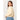 Project Social T - The Amalfi Shrunken Sweatshirt in Heather Meringue
