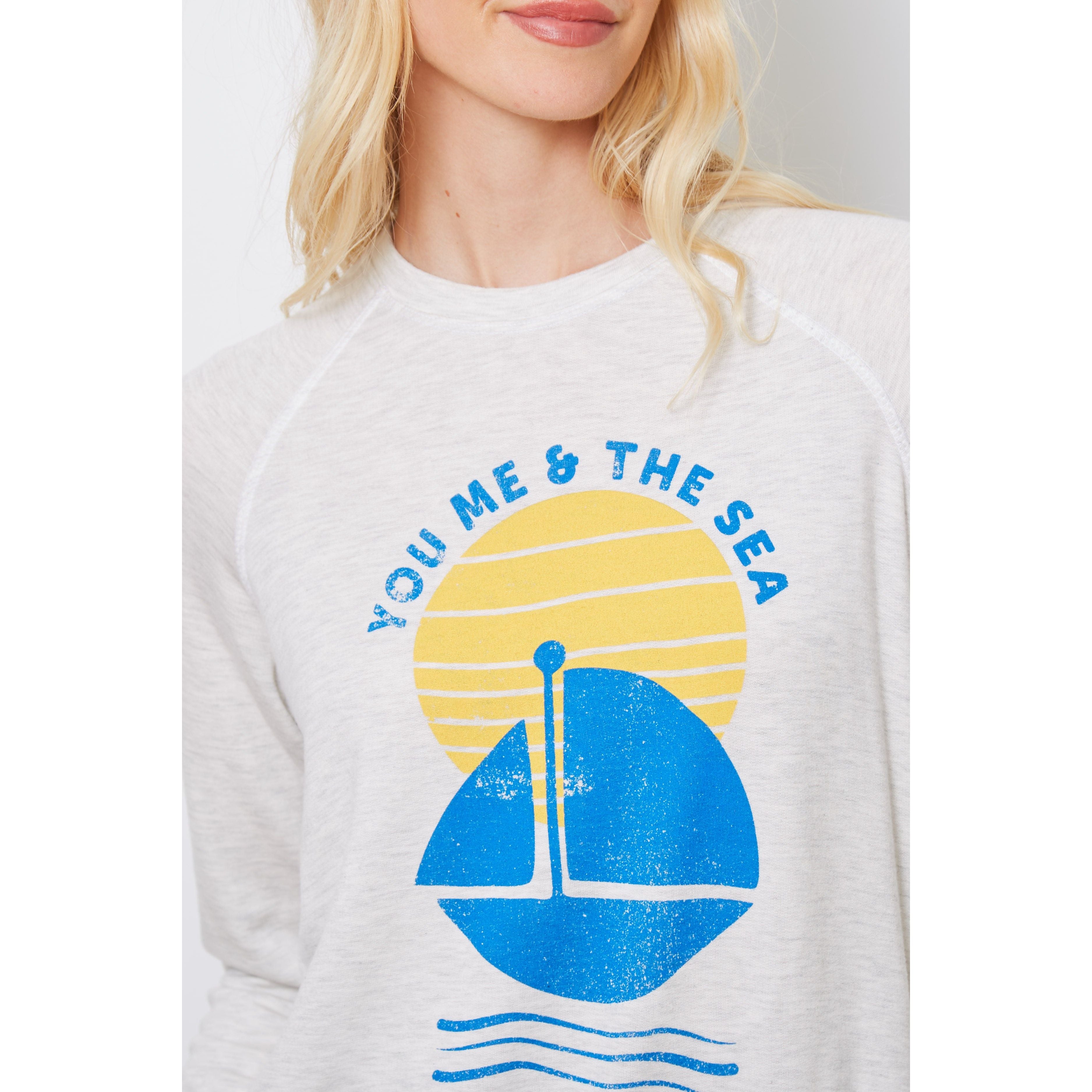 Good Hyouman - You Me & the Sea Smith Sweatshirt in Natural