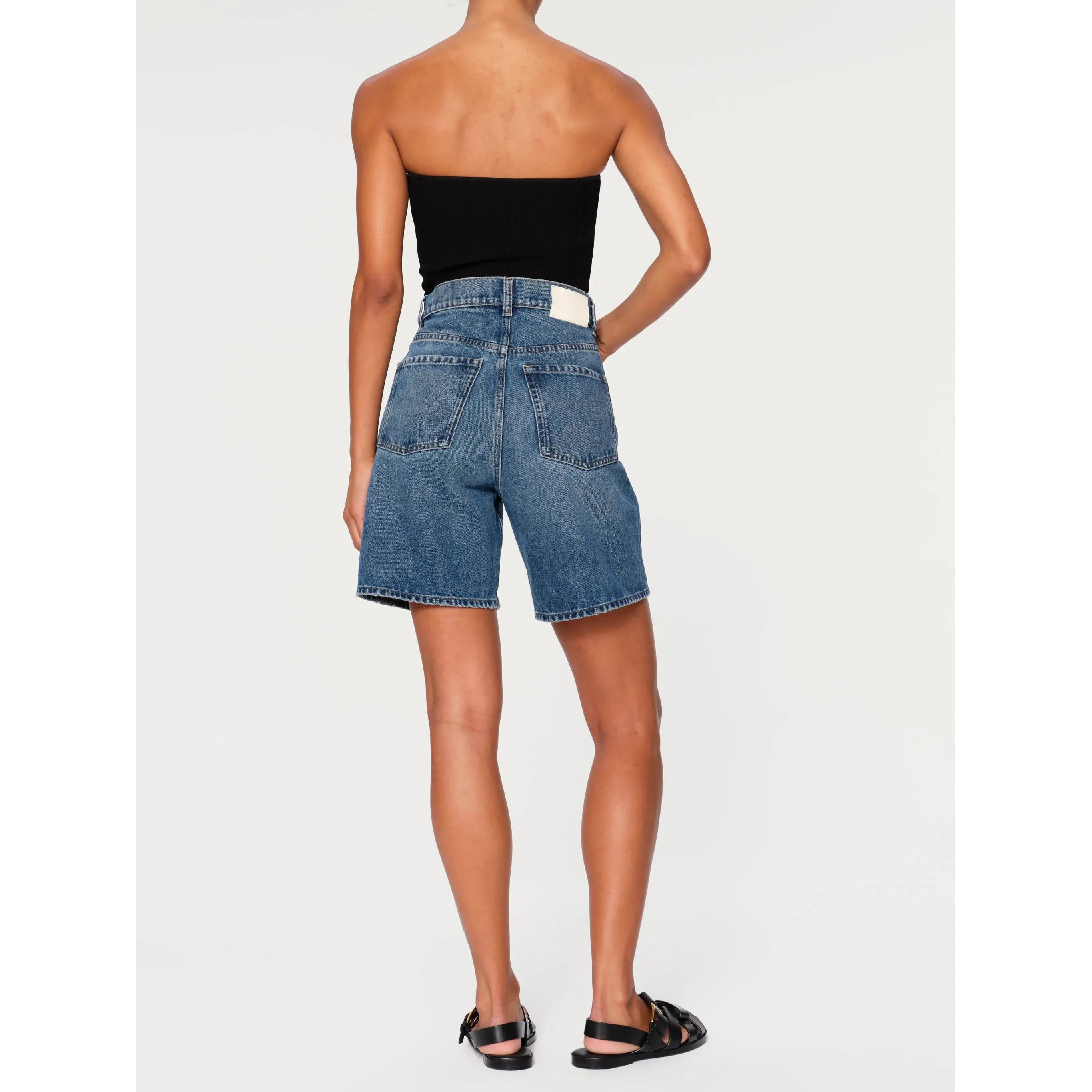 DL1961 - Taylor 7" Jean Shorts Ultra High Rise in North Lake