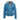 Mauritius - Finja RF Leather Jacket in Blue Lagoon