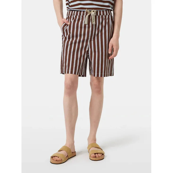 Scotch & Soda - Striped Poplin Bermuda Short