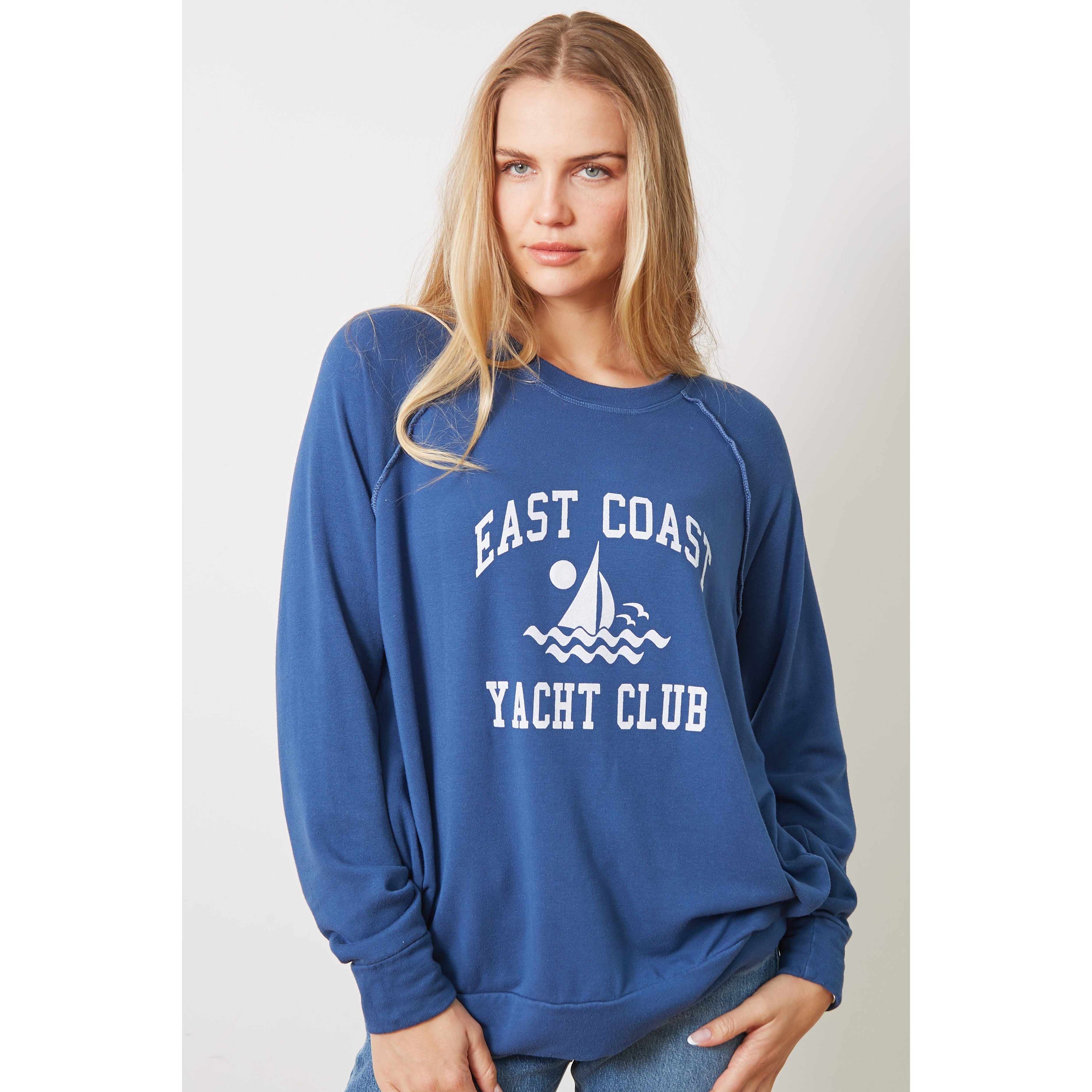 Good Hyouman - East Coast Yacht Club Vita Sweatshirt in Coronet Blue