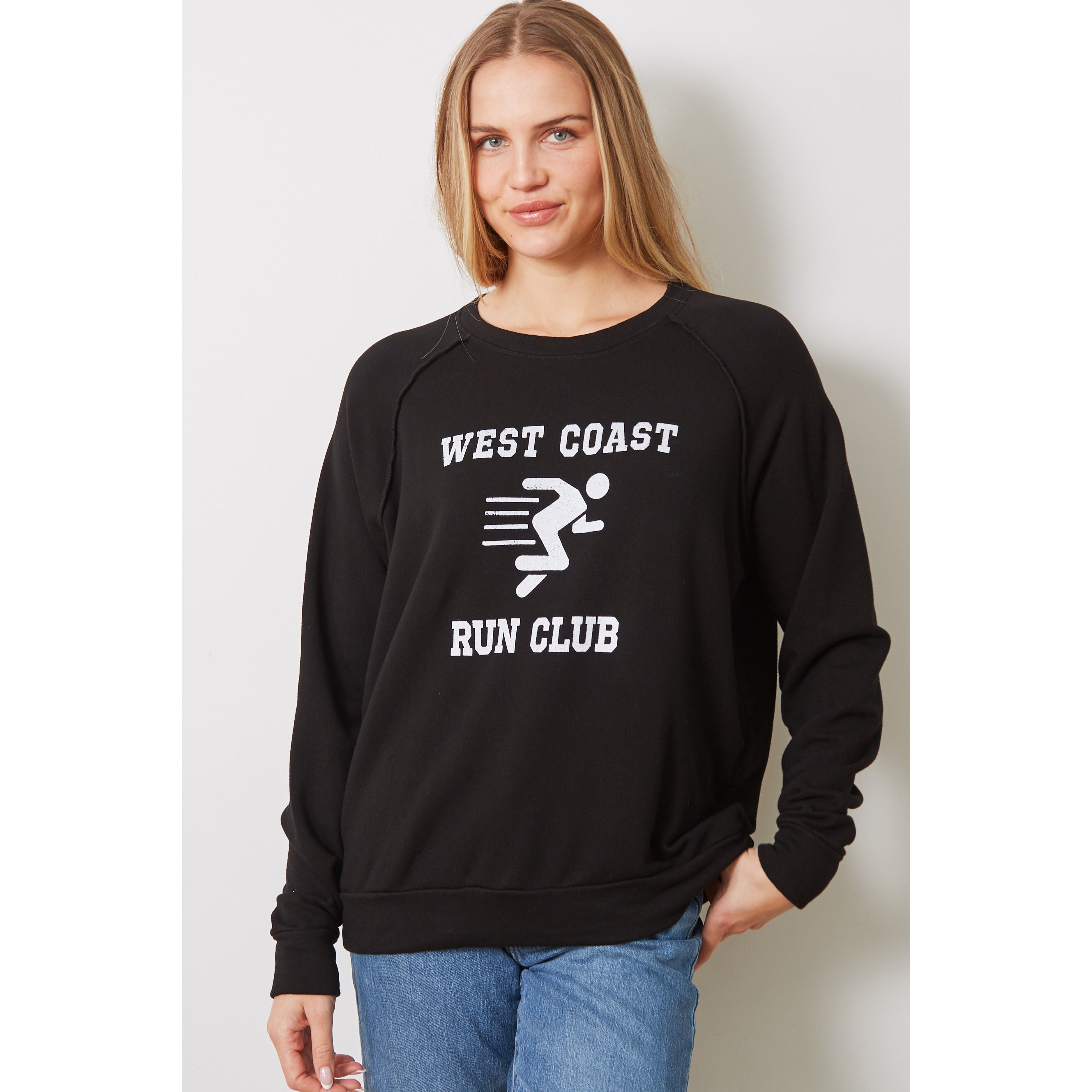 Good Hyouman - West Coast Run Club Vita Sweatshirt in Black