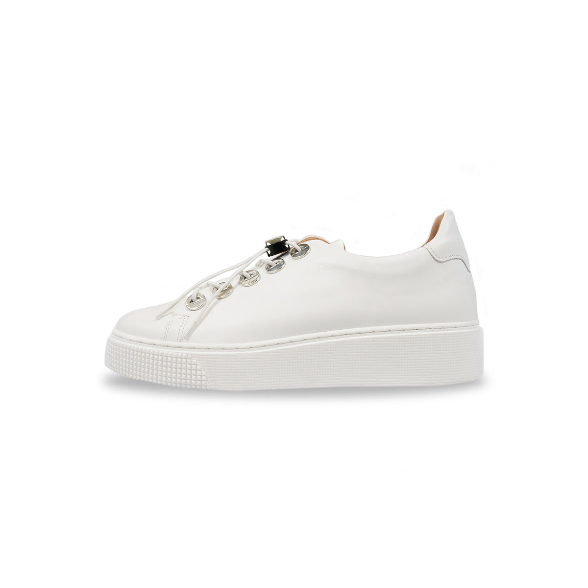 MJUS - Lace Up Sneaker in Bianco