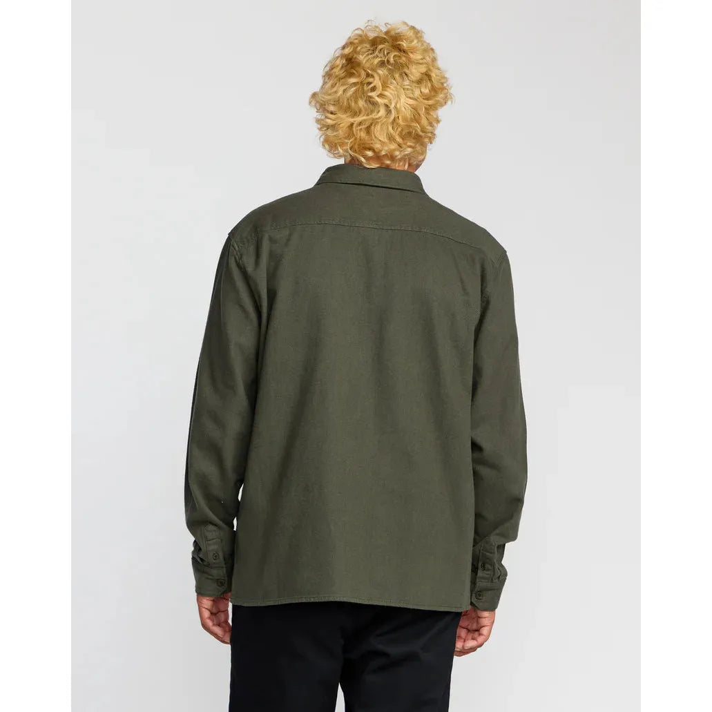 Billabong - Bong Days Long Sleeve Shirt in Military