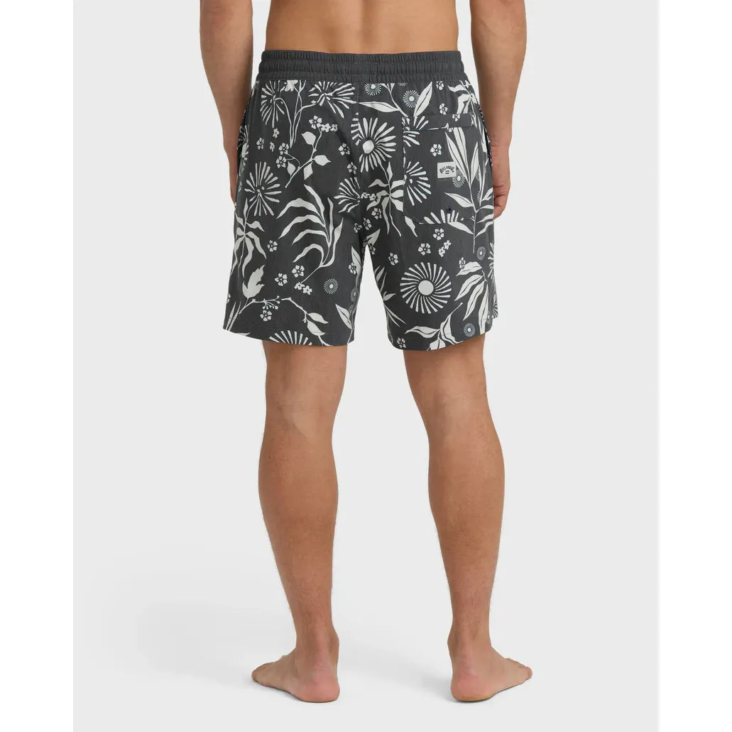Billabong - Good Times Laybacks 16" Trunks in Dark Stone