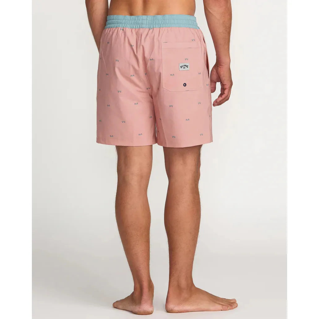 Billabong - Good Times Laybacks 16" Trunks in Pink Haze
