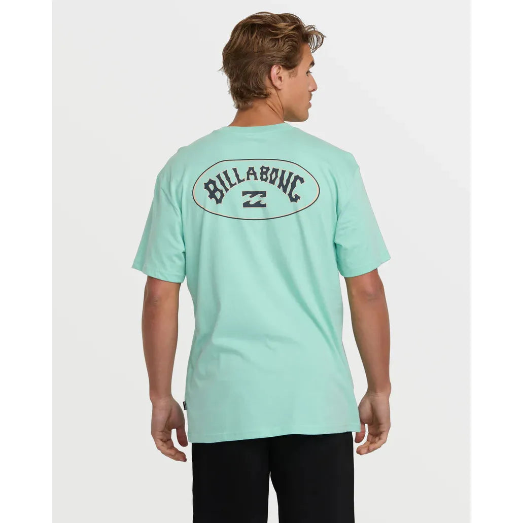 Billabong - Orbit Arch Premium Short Sleeve Tee in Bermuda