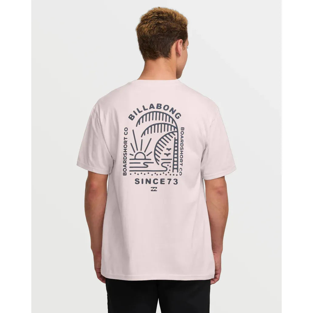 Billabong - Last Light Premium Short Sleeve Tee in Light Pink