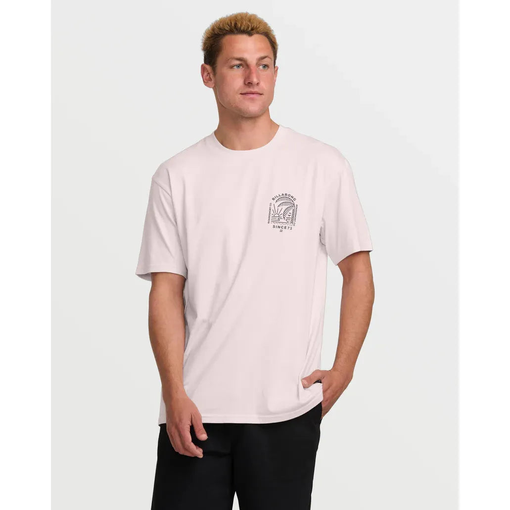 Billabong - Last Light Premium Short Sleeve Tee in Light Pink