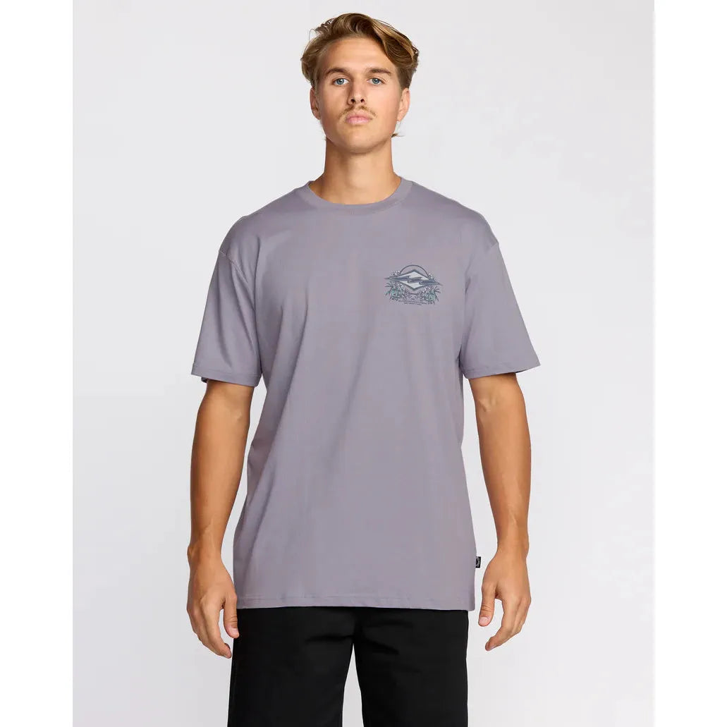 Billabong - Jaybay Premium Short Sleeve T-Shirt in Light Purple