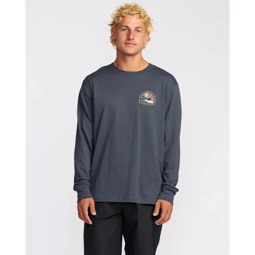 Billabong - Sundown A/Div Long Sleeve T-Shirt in Medium Blue
