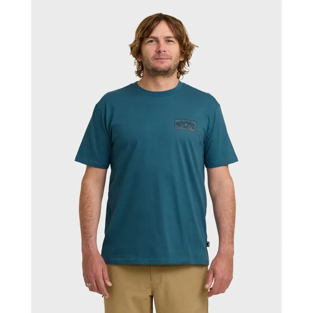 Billabong - A/Div Scenic Arch Short Sleeve T-Shirt in Real Teal