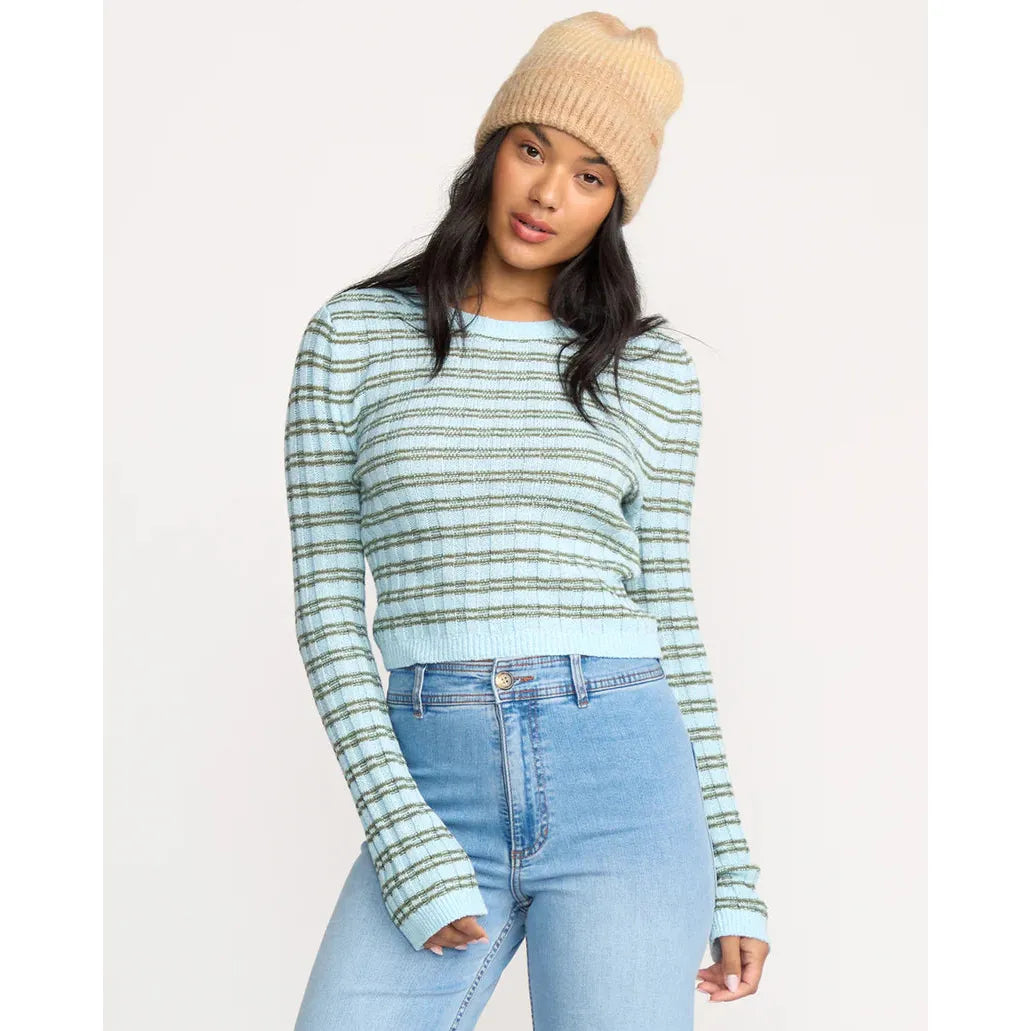 Billabong - Clare Sweater in Misty Blue