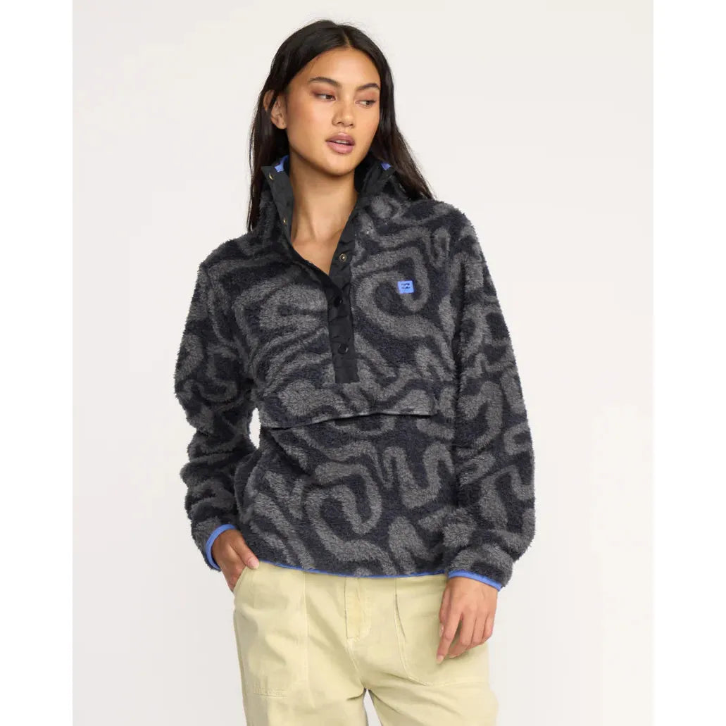 Billabong - Switchback Pullover Sweatshirt in Blasted Blue