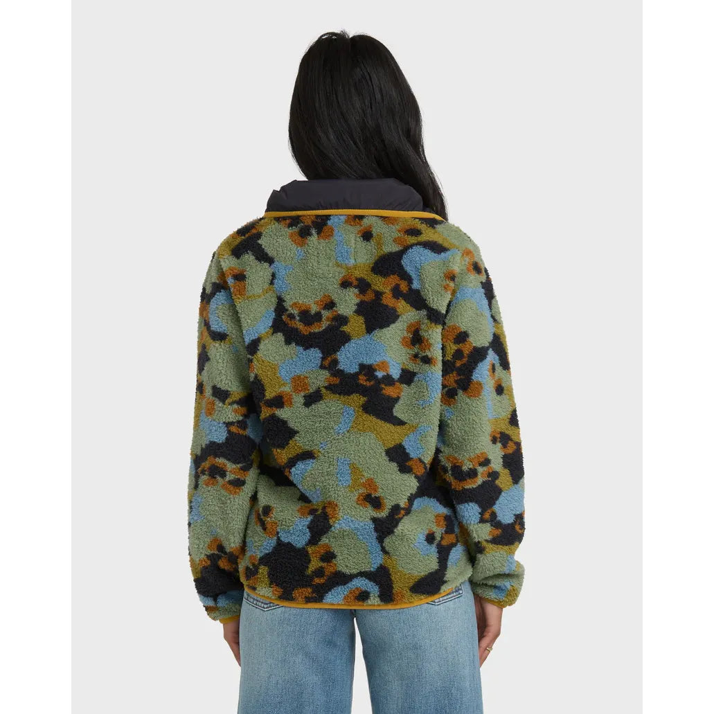 Billabong - Switchback Pullover Sweatshirt in Dark Green