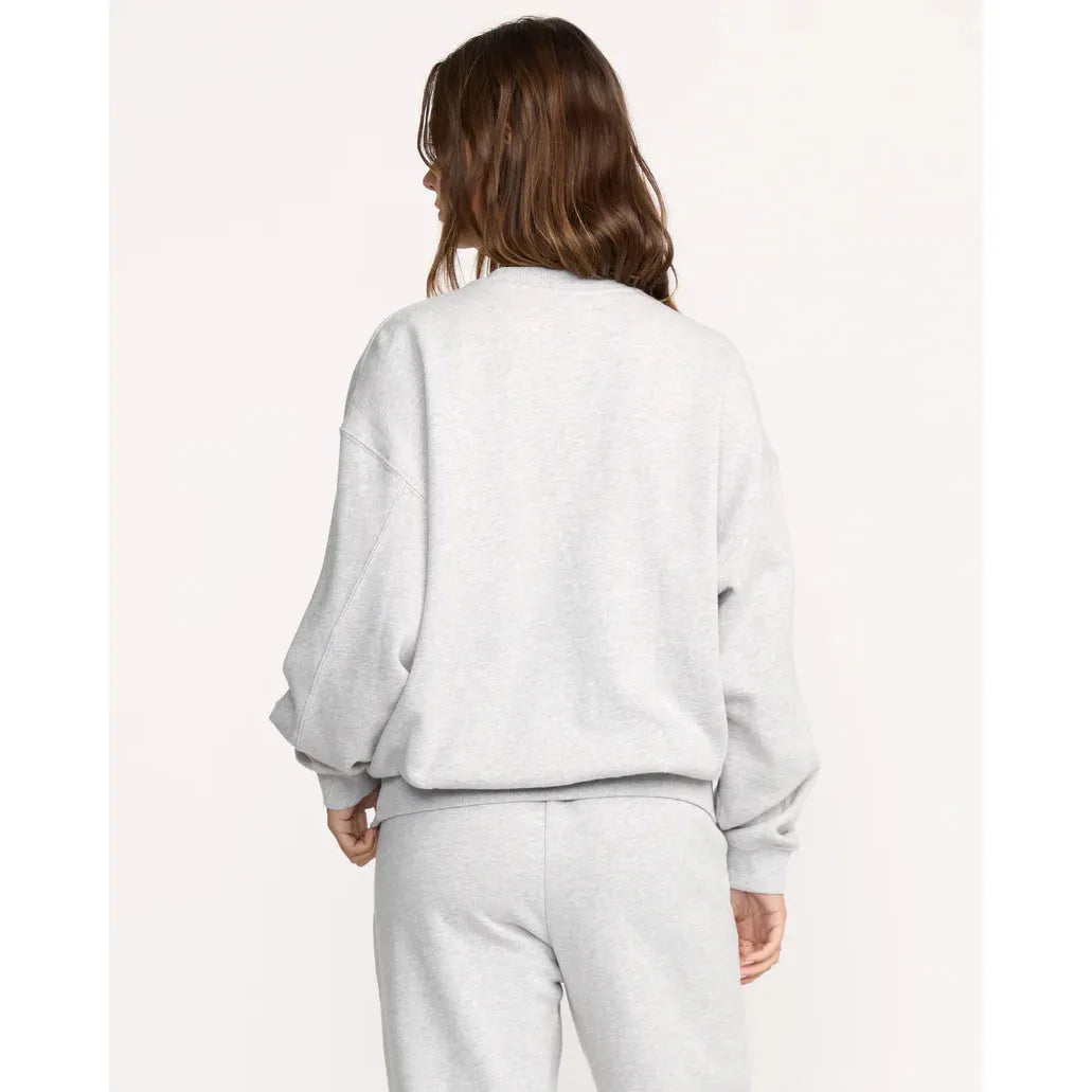 Billabong - So Sunny Crewneck in Heather Grey
