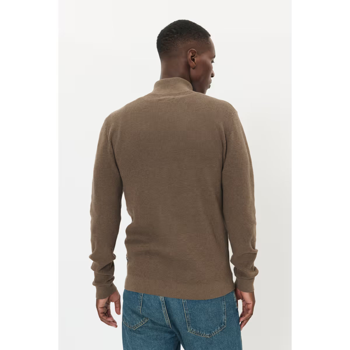 Matinique - MAlagoon Half-Zip Pullover in Moral Melange